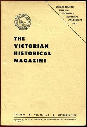 Seller image for The Artist As Historian. Contained in The Victorian Historical Journal. Issue 166, Vol. 42, No. 4, November 1971. for sale by Time Booksellers