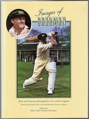 Bild des Verkufers fr Images of Bradman. Rare and famous photographs of a cricket legend. zum Verkauf von Time Booksellers