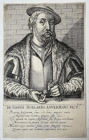 [Antique print, etching and engraving] [11] Jan van Amstel (Pictorum aliquot celebrium, præcipué ...