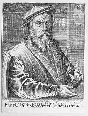 [Antique print, etching and engraving] [16] Joos van Cleve (Pictorum aliquot celebrium, præcipué ...