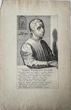 [Antique print, etching and engraving] [5] Rogier van der Weyden (Pictorum aliquot celebrium, præ...