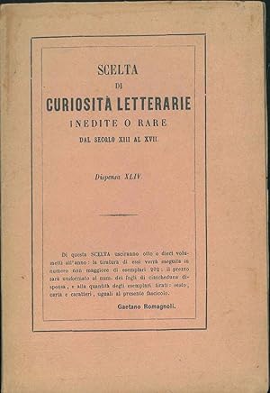 Bild des Verkufers fr Sei odi inedite di Francesco Redi zum Verkauf von Studio Bibliografico Orfeo (ALAI - ILAB)