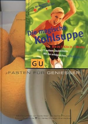 2 Bücher: Fasten für Geniesser / Die magische Kohlsuppe
