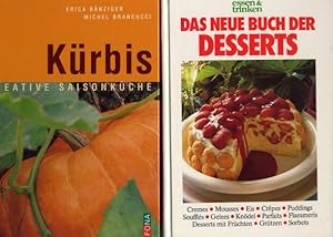 2 Bücher: Das neue Buch der Desserts / Kürbis Kreative Saisonküche