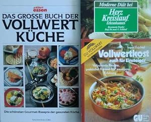 3 Bücher: Moderne Diät bei Herz Kreislauf Erkrankungen / Vollwertkost auch für Einsteiger / Das g...