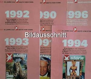 6 Zeitschriften: 50 Jahre das Beste vom Stern 1990 Nr. 43 / 1991 Nr. 44 / 1992 Nr. 45 / 1993 Nr. ...
