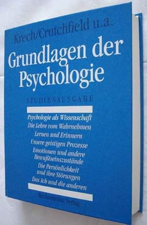 Grundlagen der Psychologie. Studienausgabe