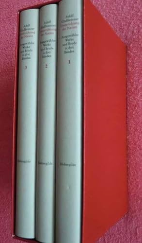3 Bände: Unterrichtung der Nation Ausgewählte Werke und Briefe in 3 Bänden