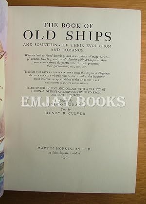 Seller image for Old Ships. for sale by EmJay Books