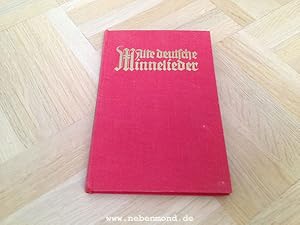 Immagine del venditore per Alte deutsche Minnelieder. venduto da nebenmond