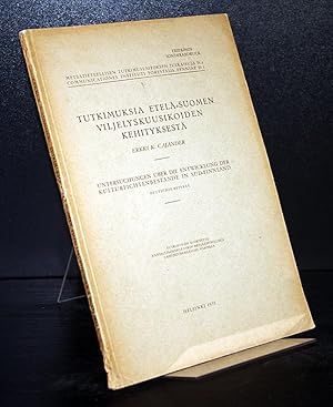 Tutkimuksia etela-suomen viljelyskuusikoiden kehityksestä. By Erkki K. Cajander. Deutsches Refera...