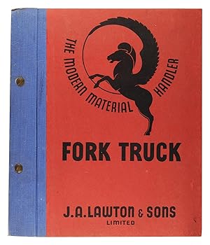 Operating Instructions and Parts List. Lawton Fork Truck, Model TFT 45 CC