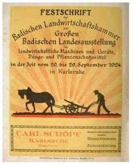 Festschrift der Badischen Landwirtschaftskammer zur Großen Badischen Landesausstellung für landwi...
