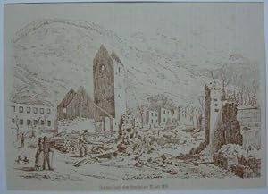 Todtnau (nach dem Brande) am 19. Juli 1876.