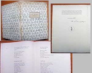 Stirn und Stern / Gedichte / Otto Lautenschlager. - Sonderdruck der Juniperuspresse [Nicht im Han...