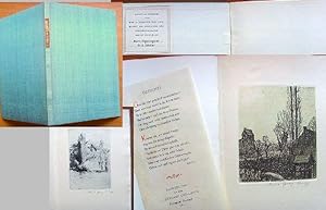 50 Zürcher Gedichte. - Eines von 240 numerierten Exemplaren auf holländisch Bütten (dieses Exempl...