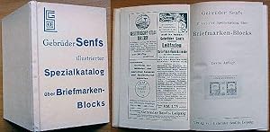 Gebrüder Senfs illustrierter Spezialkatalog über Briefmarken-Blocks. - Zweite (2.) Auflage.