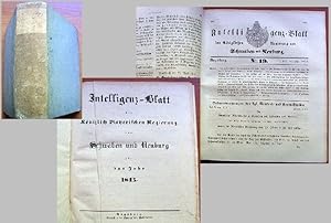 Intelligenz-Blatt der Königlich Bayerischen Regierung von Schwaben und Neuburg für das Jahr 1845 ...