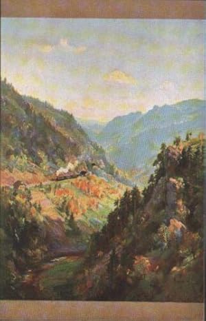 Schwarzwald -AK von Wilhelm Hasemann.