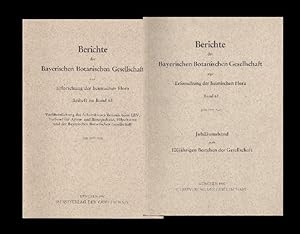Berichte der Bayerischen Botanischen Gesellschaft zur Erforschung der heimischen Flora. Bd. 61: J...