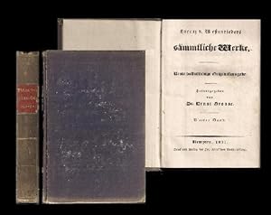 Sämmtliche Werke. Hrsg. von Ernst Grosse. Erste vollständige Originalausgabe. Bd. 4 (apart): Poet...