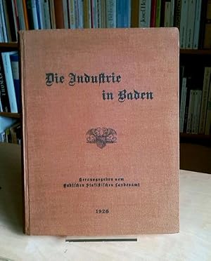 Die Industrie in Baden im Jahr 1925 auf Grund amtlichen Materials.