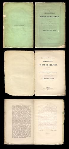 Ueber die Aufführung des Bühnenfestspiels "Der Ring des Nibelungen". Eine Mittheilung und Aufford...