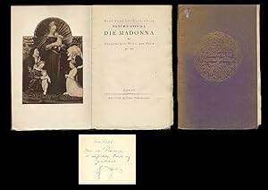 Die Madonna des Bürgermeisters Meyer zum Hasen 1425 (recte 1525)-1925.