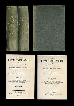 Ausführliches Recept-Taschenbuch in alphabetischer Ordnung für praktische Ärzte und Wundärzte. 2 ...