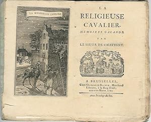 La religieuse cavalier. Memoires galands.