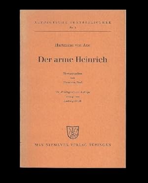 Der arme Heinrich. Hrsg. von Hermann Paul. 13. durchges. Aufl., besorgt von Ludwig Wolff.