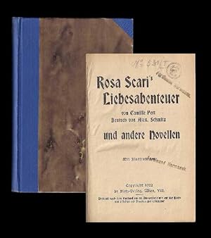 Rosa Scaris's Liebesabenteuer und andere Novellen. Deutsch von Alex. Schmitz. Mit Illustrationen.