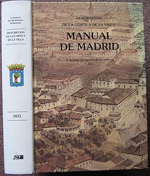 Imagen del vendedor de MANUAL DE MADRID, DESCRIPCION DE LA CORTE Y DE LA VILLA. a la venta por Graham York Rare Books ABA ILAB