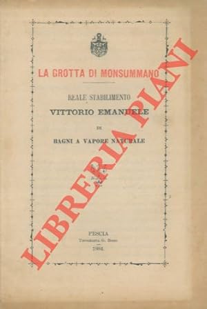 Bild des Verkufers fr Della efficacia del Bagno vaporoso della Grotta di Monsumano. zum Verkauf von Libreria Piani