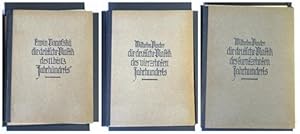 1. Panofsky, Die deutsche Plastik des 11. bis 13. Jahrhunderts. 2. Pinder, Die deutsche Plastik d...