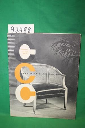 Image du vendeur pour Charlotte Chair Company Domestic Catalog No. 645 mis en vente par Princeton Antiques Bookshop