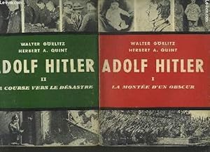 Imagen del vendedor de 2 VOLUMES- 2 TOMES: ADOLF HITLER - I: LA MONTEE D UN OBSCUR / II: LA COURSE VERS LE DESASTRE a la venta por Le-Livre