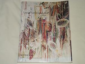 Sothebys Auction Catalog; Latin American Art SAle 7061