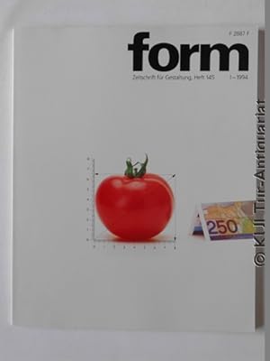 Form. Zeitschrift für Gestaltung. Heft 145-I-1994.