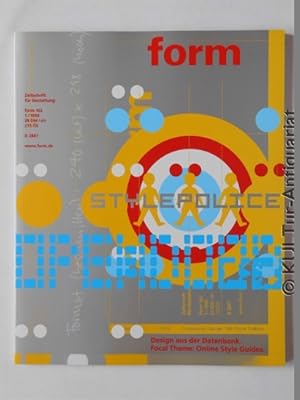 Form. Zeitschrift für Gestaltung. Heft 165-I-1999.