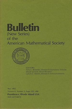 Imagen del vendedor de Bulletin (New Series) of the Mathematical Society Volume 6, Number 3 a la venta por Sylvain Par