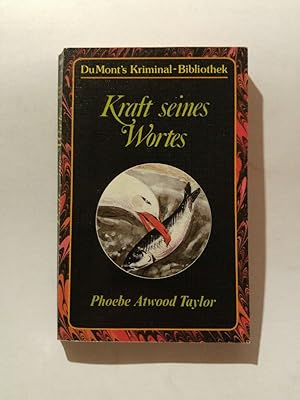 Seller image for Kraft seines Wortes for sale by ANTIQUARIAT Franke BRUDDENBOOKS
