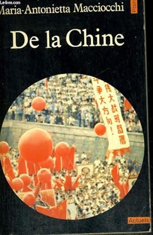 Seller image for DE LA CHINE - Collection Points A7 for sale by Le-Livre