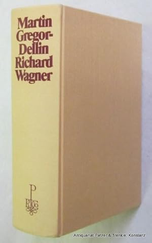 Bild des Verkufers fr Richard Wagner. Eine Biographie in Bildern. Mnchen, Piper, 1982. 4to. Mit 325 teils farbigen Abbildungen. 220 S., 1 Bl. Or.-Lwd. (ISBN 3492026931). zum Verkauf von Jrgen Patzer