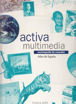 Imagen del vendedor de ACTIVA MULTIMEDIA ENCICLOPEDIA DE CONSULTA: ATLAS DE ESPAA a la venta por Librera Vobiscum