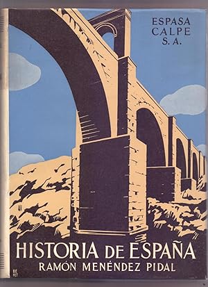 Bild des Verkufers fr ESPAA ROMANA (218 A. DE J. C. - 414 DE J. C.) (HISTORIA DE ESPAA DIRIGIDA POR RAMOSN MENENDEZ PIDAL, TOMO II) zum Verkauf von Libreria 7 Soles