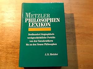 Metzler Philosophen Lexikon