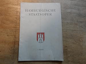 Imagen del vendedor de Hamburgerische Staatsoper - 7. Heft - 1939/40 a la venta por Ratisbona Versandantiquariat