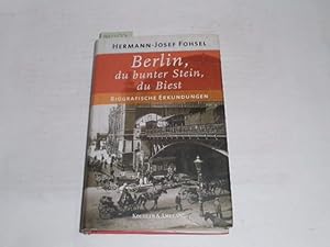 Seller image for Berlin, du bunter Stein, du Biest : biografische Erkundungen. for sale by Der-Philo-soph