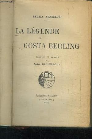 Immagine del venditore per LA LEGENDE DE GOSTA BERLING venduto da Le-Livre